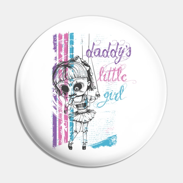 Daddy's Girl Pin by Verboten