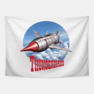 Thunderbird 1 from 'Thunderbirds' Tapestry