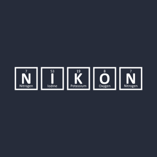 Nikon Periodic Table T-Shirt