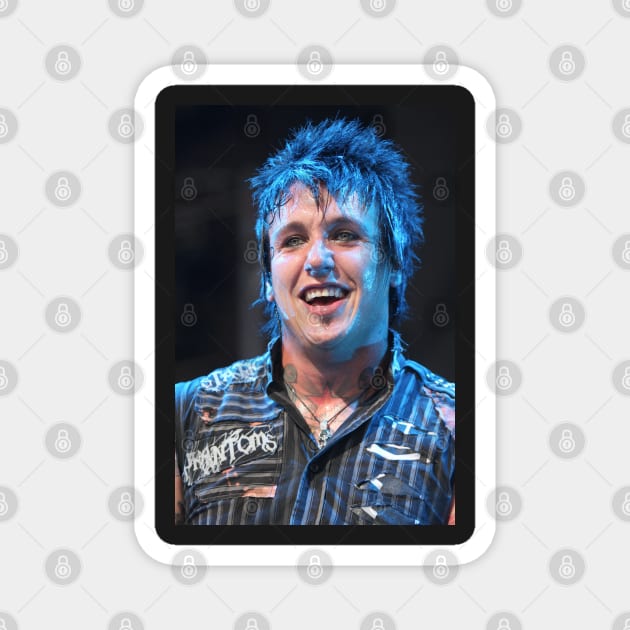 Jacoby Shaddix Papa Roach Photograph Magnet by Concert Photos