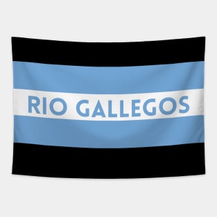 Rio Gallegos City in Argentina Flag Tapestry