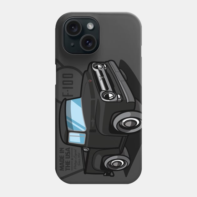 Raven Black F100 - 1956 Phone Case by jepegdesign