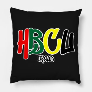 HBCU Proud Graffiti Design Pillow