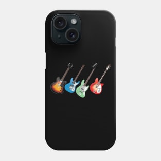 Vintage Electric Guitars Phone Case