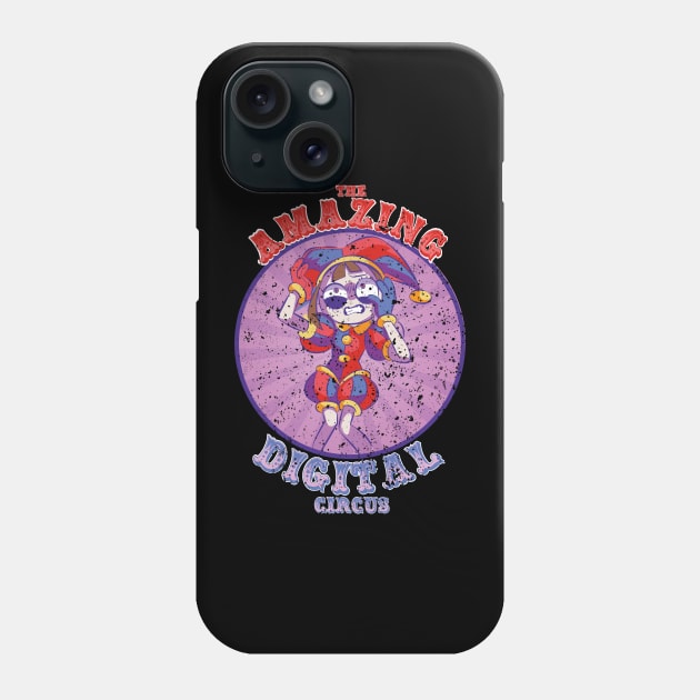 SAVE PONMI : THE AMAZING DIGITAL CIRCUS (GRUNGE STYL) Phone Case by FunGangStore