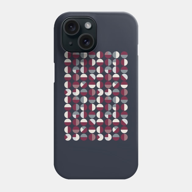 Pattern Circle Print Phone Case by modernistdesign