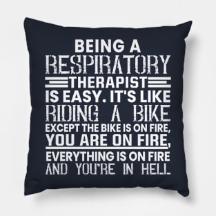 Retro Respiratory Therapist Pillow