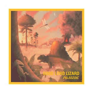 Good Lord Lizard - Paleozoic Album Cover T-Shirt