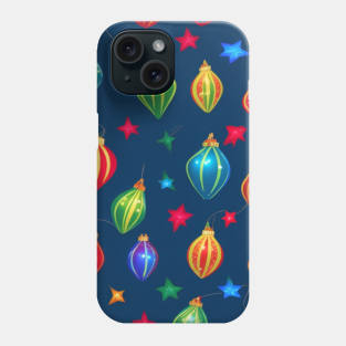 Christmas Lantern Pattern Phone Case