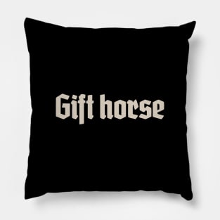 Gift Horse Pillow