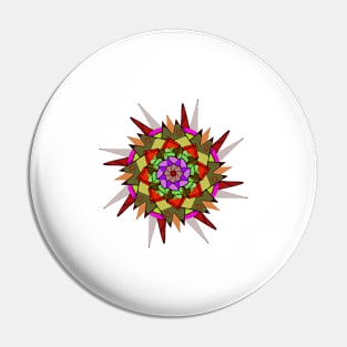 Flower star Pin
