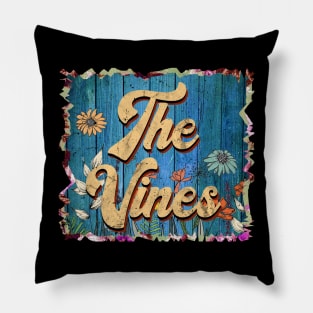 Vintage Vines Name Flowers Limited Edition Classic Styles Pillow