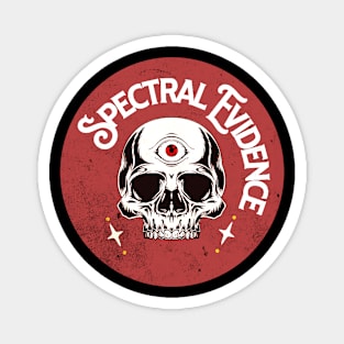 Spectral Evidence Skull Magnet