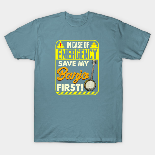 Discover Save My Banjo - Banjo Player - T-Shirt