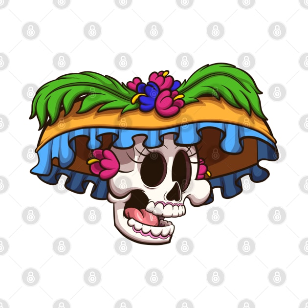 Cartoon Catrina by TheMaskedTooner