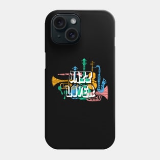 Jazz Lovers Musical Instruments Phone Case