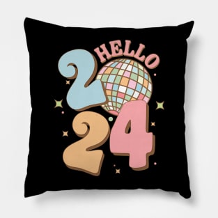 Hello 2024 Pillow