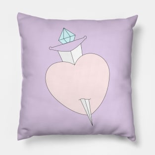 DAGGER AND HEART💕🗡 Pillow