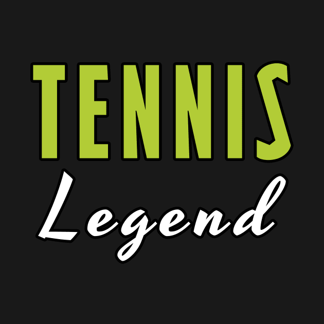 Tennis Legend by Mamon