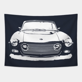 Bristol 410 1960s classic British sport saloon car monoblock white Tapestry