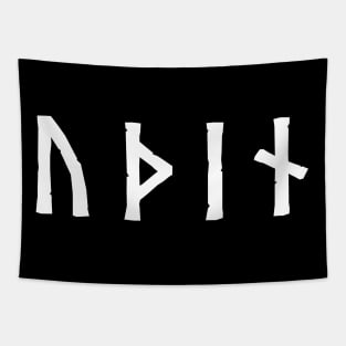 Odin Norse Futhark Runes Pagan Nordic Tapestry