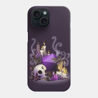 Necromancer Dice Phone Case