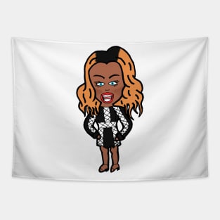 Akeria Chanel Davenport - Junglhouse Chibi Tapestry