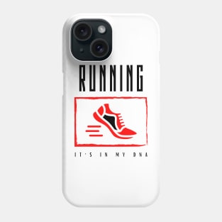 Running It's in my DNA Phone Case