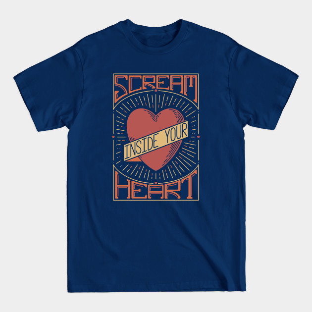 Disover Scream Inside Your Heart (2020 Motto) - 2020 - T-Shirt