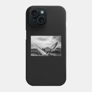 Gateshead Millennium bridge at Full Tilt Phone Case