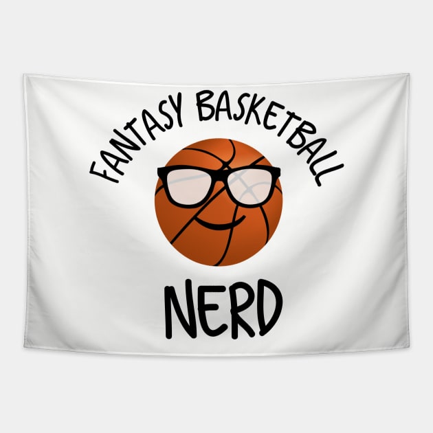 Fantasy Basketball Nerd Tapestry by MessageOnApparel