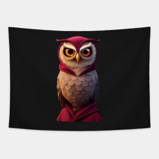 The Great Horn Owl Tapestry