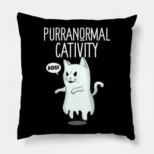 Purranormal Cativity Pillow