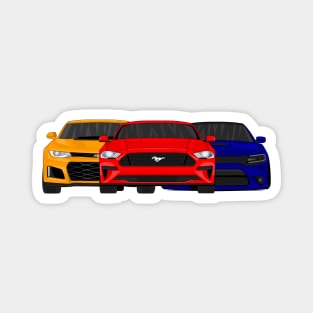 MUSCLE CAR Magnet