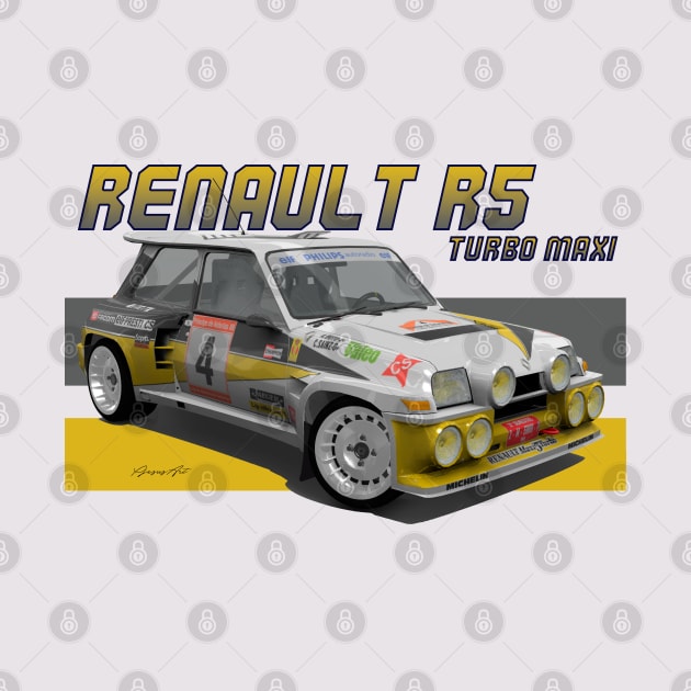 Renault R5 Turbo MAXI by PjesusArt