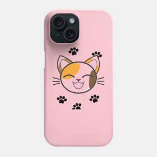 smiling cat Phone Case