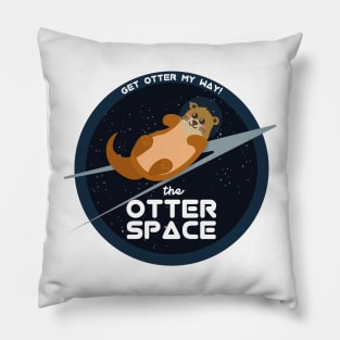 Otter Space | Puns Jokes | Gift Ideas | Astronomy Pillow