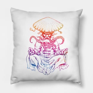 Old Master wise man colorful Pillow