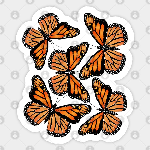 The Monarch Butterfly Sticker
