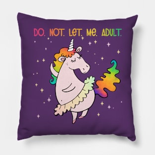 Dancing Unicorn. Pillow