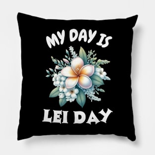 Lei Day Pillow