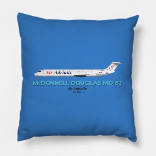 McDonnell Douglas MD-82 - Air Adriatic Pillow