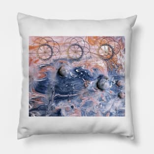 luxury art Pillow