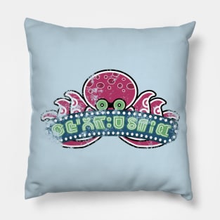 Octoland Logo Replica (Worn) Pillow