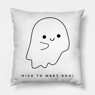 Ghostly Greetings Pillow