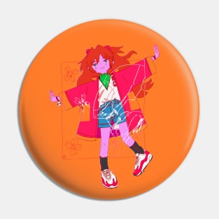 Asuka Eva 02 Pin