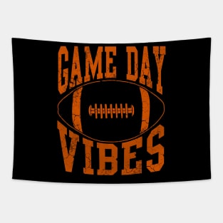 Game Day Vibes Football Vintage Distressed Tapestry