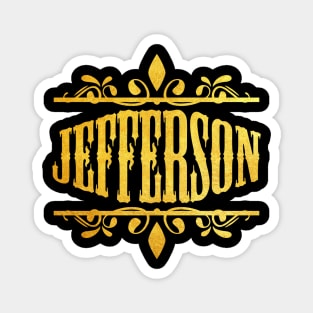 JEFFERSON NAME Magnet