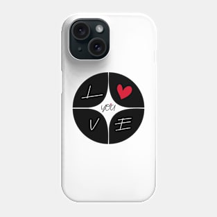 Love you Valentine day Phone Case