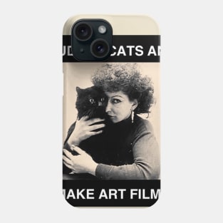 Cuddle Cats and Make Art Films Phone Case